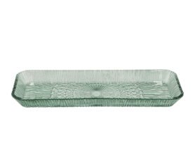 Bitz Obdélnikový servírovací tác Kusitha 38x14cm Green
