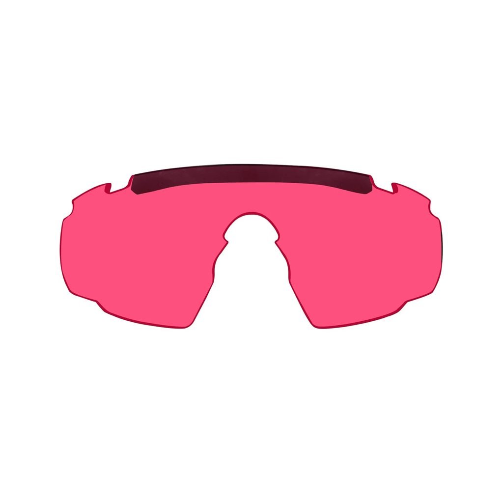 WILEY X sklo náhradní pro brýle SABER ADVANCED VERMILLION ČERVENÉ