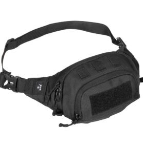 MFH ledvina TACTICAL s VELCRO panelem ČERNÁ