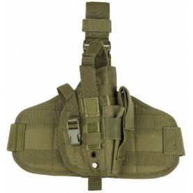 MFH pouzdro na zbraň stehenní MOLLE ZELENÉ