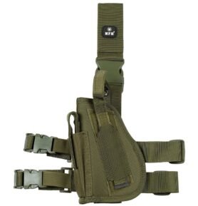 MFH pouzdro stehenní na zbraň levé ZELENÉ