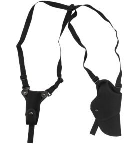 MFH pouzdro na zbraň podpažní s kapsou na zásobník ČERNÉ