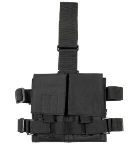 MFH panel stehenní na dva zásobníky ČERNÝ