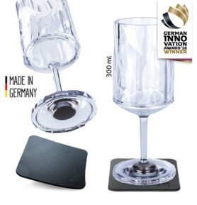 Magnetické sklenice na víno Silwy 2 ks