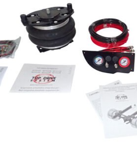 CARBEST Přídavný systém vzduchového odpružení Basic 8" s dvojitým sklopným měchem pro Fiat Ducato