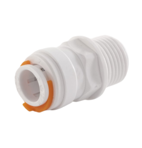 Přímý konektor Carbest s vnějsím závitem