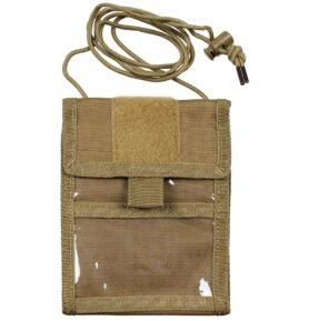 MFH peněženka ID CASE na šňůrce COYOTE BROWN