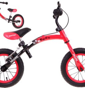 Dětské odrážedlo Boomerang 2v1 červené