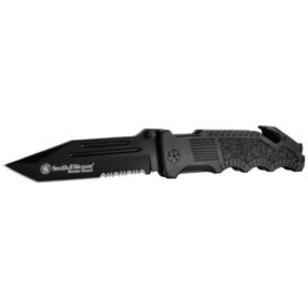 Smith & Wesson nůž zavírací S&W BORDER GUARD RESCUE ČERNÝ