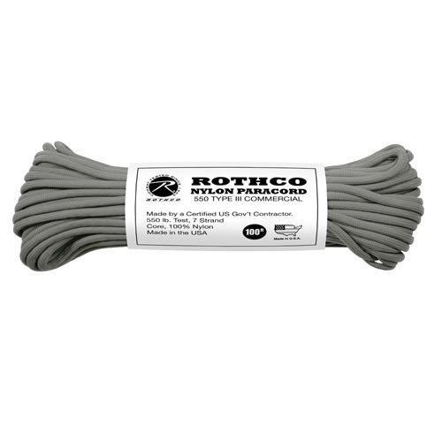 ROTHCO šňůra PARACORD nylon 550LB ø 4 mm / 30 m FOLIAGE GREEN