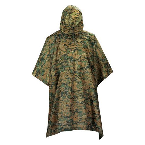 5IVE STAR GEAR pončo US MILITARY rip-stop DIGITAL WOODLAND