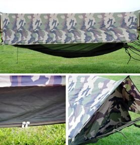 FOSCO síť houpací JUNGLE s moskytiérou WOODLAND