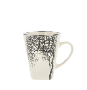 Villa Collection Kameninový hrnek se stromem Hela 0,35l Sand