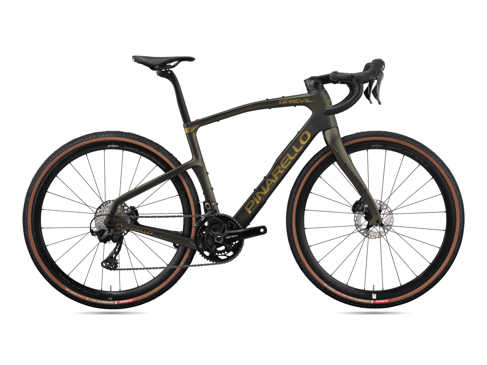 Pinarello GREVIL F3 | SRAM APEX XPLR (MY26) 2026 550 tmavě zelená