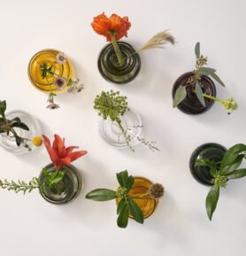 Zone Denmark Ručně foukaná váza Inu 11x9 cm Pure Clear