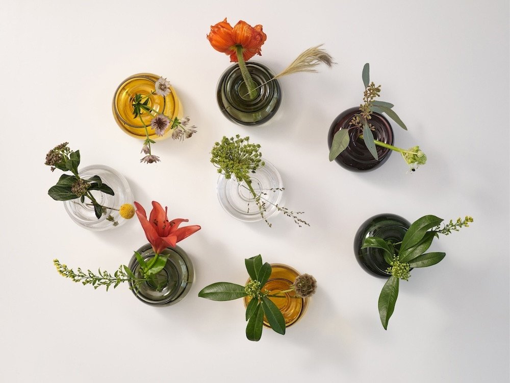 Zone Denmark Ručně foukaná váza Inu 11x9 cm Pure Clear