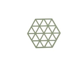 Zone Denmark Silikonová podložka pod horké Triangles Rosemary