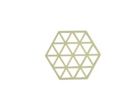 Zone Denmark Silikonová podložka pod horké Triangles Matcha Green