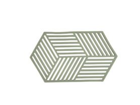 Zone Denmark Silikonová podložka pod horké Hexagon Rosemary 24 cm
