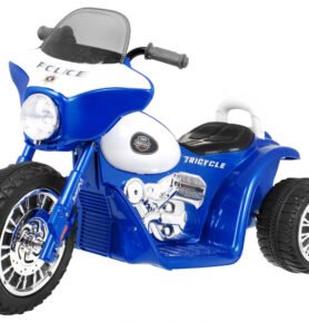 Tomido Dětská elektrická motorka Harley 6V modrá
