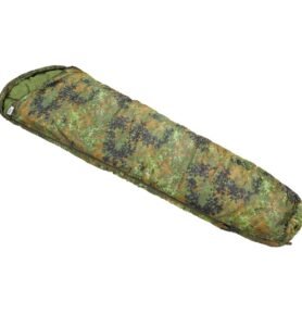 FOX Outdoor spacák mumie dvouvrstvý maskáčový FLECKTARN