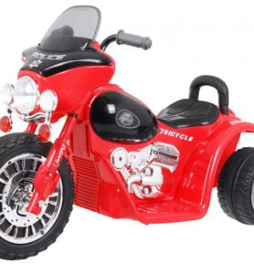 Tomido Dětská elektrická motorka Harley 6V červená