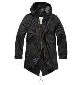 Bunda US M51 FISHTAIL PARKA ČERNÁ vel. 3XL