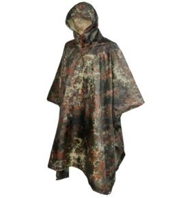 BRANDIT pončo rip-stop s obalem FLECKTARN