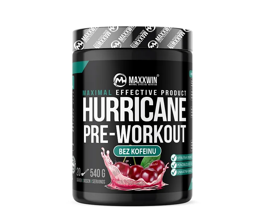 MAXXWIN HURRICANE NO CAFFEINE višeň 540 g