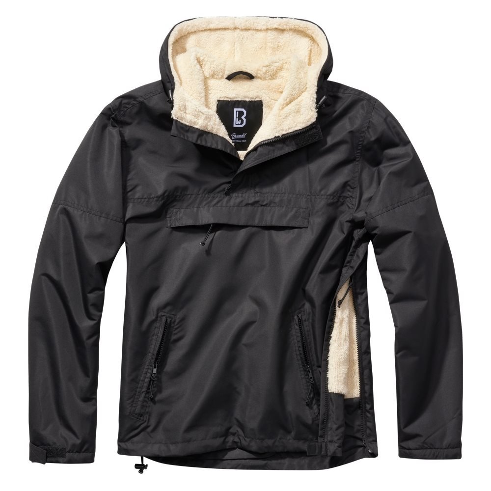 Bunda WINDBREAKER SHERPA ČERNÁ vel. XXL