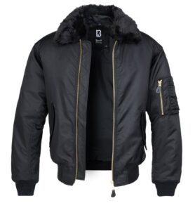 Bunda MA2 s límcem ČERNÁ vel. XL