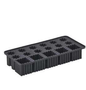 Zone Denmark Silikonová forma na led Singles Black