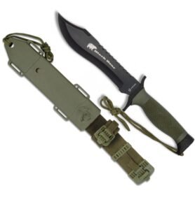 Albainox nůž BLACK BEAR s pevnou čepelí ZELENÝ