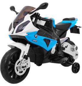 Dětská elektrická motorka BMW S1000 RR modrá