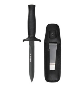 ROTHCO nůž dýka do boty RAIDER III NEREZ s pouzdrem ČERNÝ