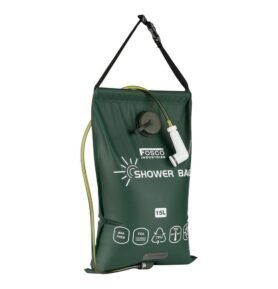 FOSCO sprcha solární PREMIUM 15 litrů TPU ZELENÁ