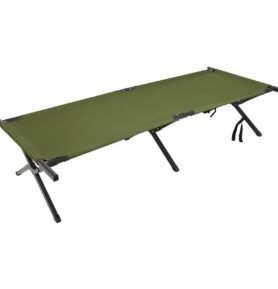 MFH lehátko US Alu 200x65x40cm prodloužené ZELENÉ