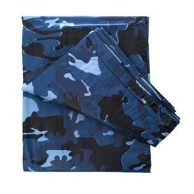 FOSCO plachta zakrývací 4x3 m SKY BLUE CAMO