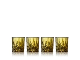 Lyngby Glas Sklenice na panáka Sorrento 4 cl (4 ks) Amber