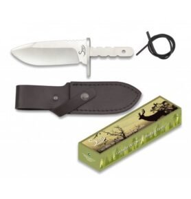 Albainox nůž 32129 polotovar s pevnou čepelí a pouzdrem