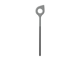 Rosti Kuchyňská míchací lžíce s dírou Optima 31 cm Black