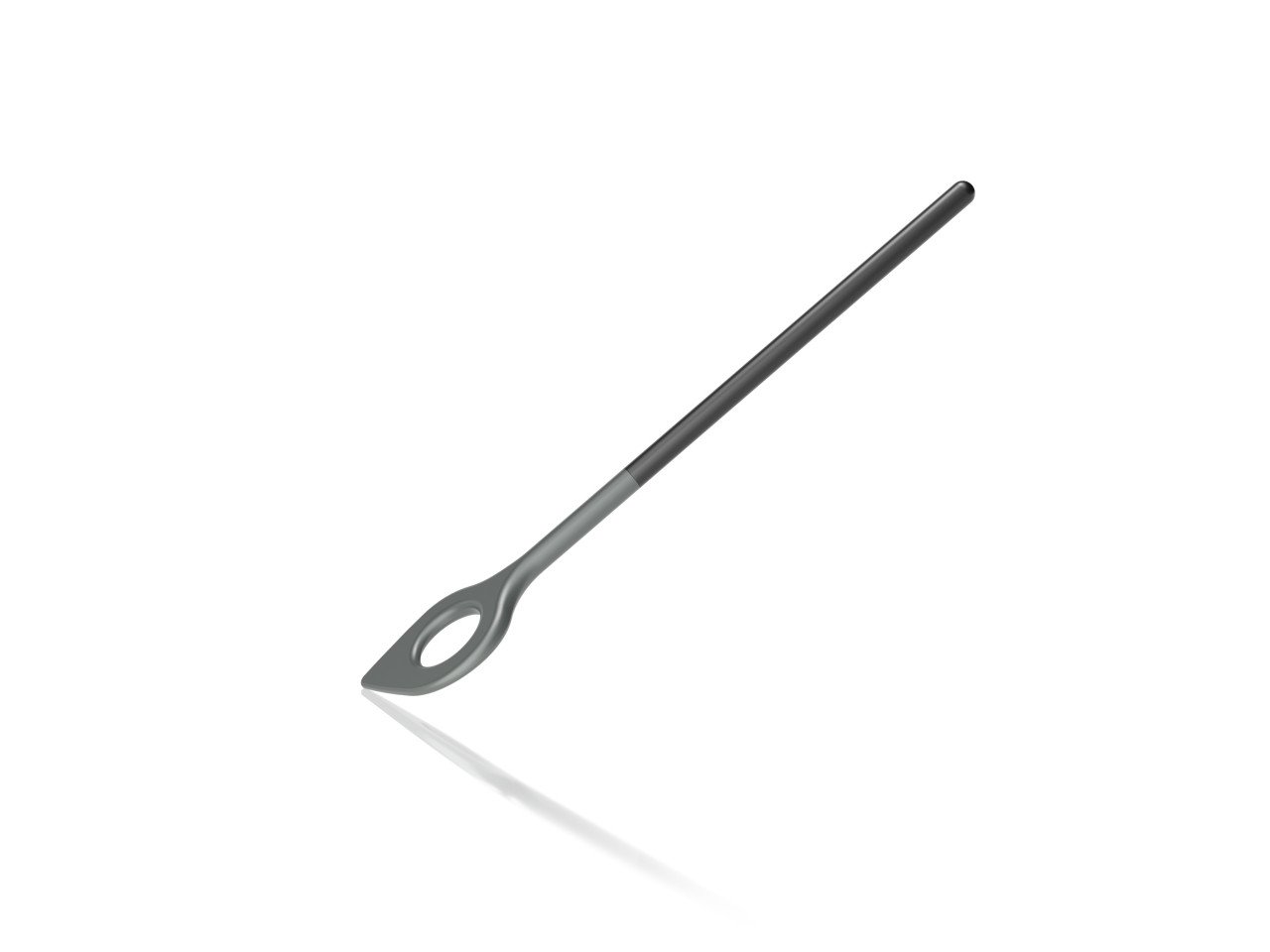 Rosti Kuchyňská míchací lžíce s dírou Optima 31 cm Black - Obrázek 2