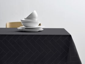Södahl Kuchyňský ubrus ⌀180 Tiles Damask Ash
