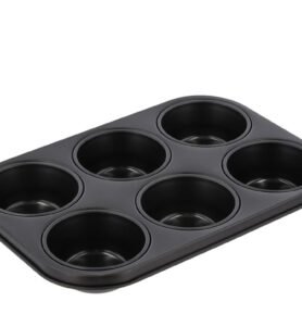 Blomsterbergs Kovová forma na muffiny Latte 27x18,5x3 cm