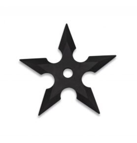 Albainox hvězdice vrhací NINJA cvičná ČERNÁ