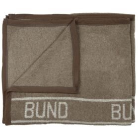 Bundeswehr deka vlněná BUND 220x130 hnědozelená