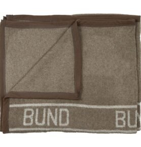 Bundeswehr deka vlněná BUND 220x130 hnědozelená
