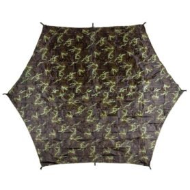 MFH plachta nepromokavá Hexagon-Tarp 3,4 x 3,1 m vz.95 Les