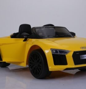 Ramiz Dětské elektrické autíčko Audi R8 Spyder 2,4Ghz žluté