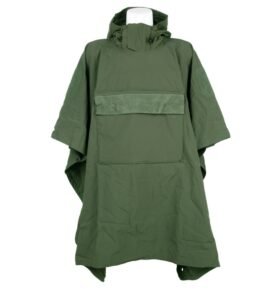 FOSCO pončo OUTBREAK softshell ZELENÉ